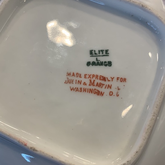 RARE! Elite Works 1920-1932 Porcelain Dish - Picture 7 of 8